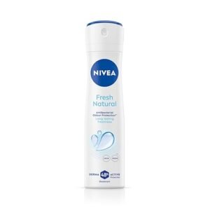 NIVEA Women Fresh Natural Deodorant Spray, 48H Odour Protection, Sweat Protection, Long Lasting Fresh Fragrance, Underarm Deodorant & Body Spray for Women, Daily Underarm Care, 150 ml