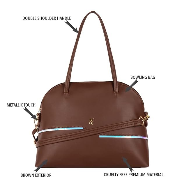 Baggit Women Bowling Handbag Medium Size | Ladies Stylish Casual Purse Bag - Image 2