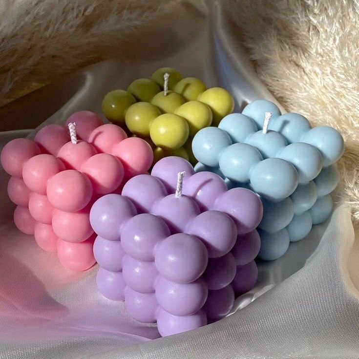 Scented Bubble Candles - Image 3