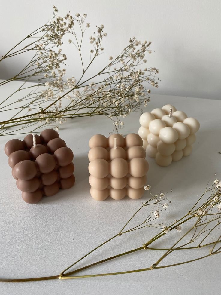 Scented Bubble Candles - Image 2